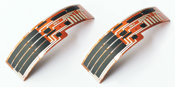 Flexible Position Sensor Carbon PCB